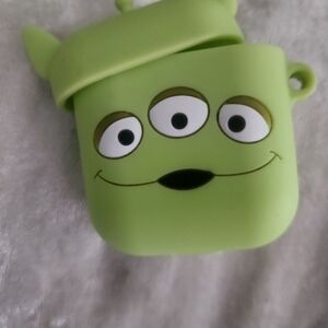 Disney Green Alien Silicone Earbud Case